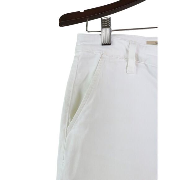 AG Adriano Goldschmied Size 26 Tristan Tailored Trouser Stretch White - Picture 6 of 12